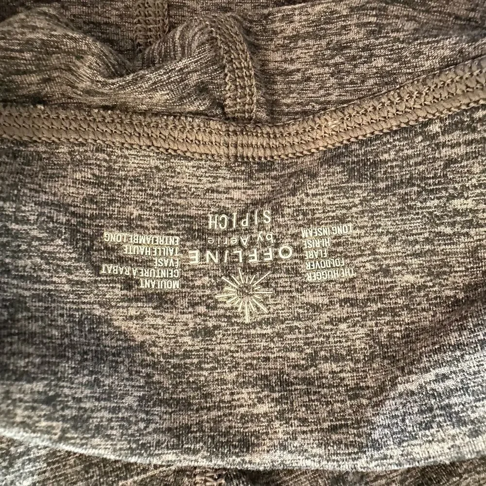 OFFLINE By Aerie The Hugger High Waisted Foldover Flare Legging - Picture 3 of 4